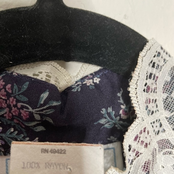 Vintage 70’s/80’s Gunne Sax Floral Midi Prarie Dress - Picture 8 of 9